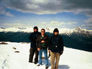 Pete Brett Steve on Whistler Mt