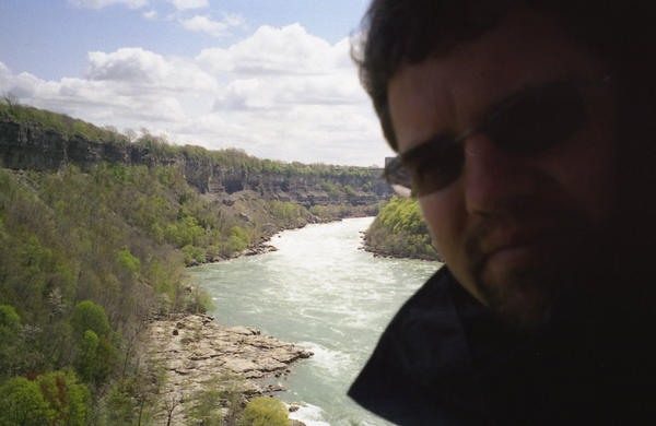 Brett above Whirlpool at Niagara