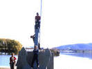 Anchor of HMS Canberra