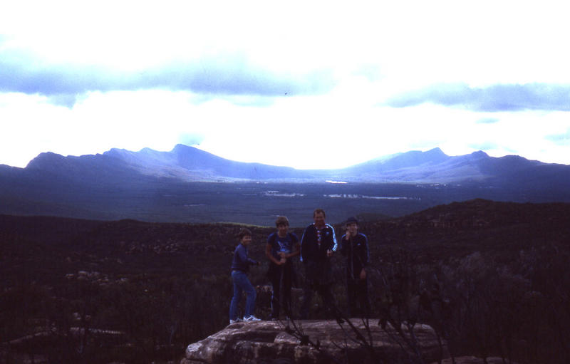 Wilpena Pound Graham and Kids 1