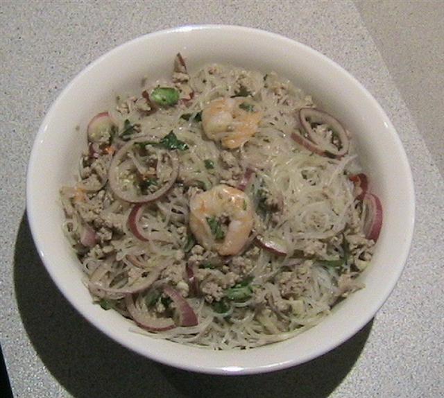 Glass noodle salad