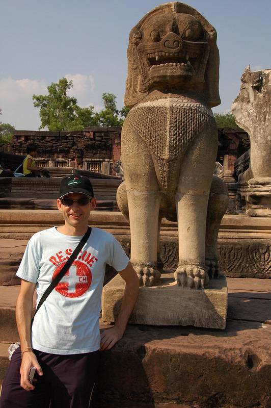 Steve at Phimai