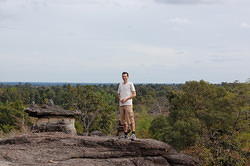 Steve at Phu Pha Thoep